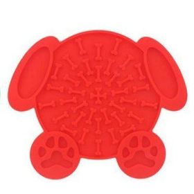 Dog Lick Mat for Anxiety Dog Lick Pad Feeder Lick Mat Wall-Mount Alternative for Slow Feeder Dog Pet Wall-Mount Lick Pad for Medium and Adult Dog