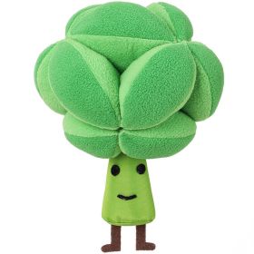 Snuffle Broccoli Dog Puzzle Toys Increase IQ Slow Dispensing Feeder Pet Cat Training Games Feeding Feeding Food Intelligence Toy (Color: Green, size: 21X16Cm)