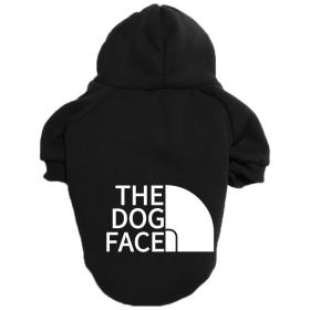 Pet Hoodie For Winter; Warm Dog Hoodie Pet Sweatshirts; Pet Clothes For Small Medium Dogs & Cats (Color: Black, size: Xxl)