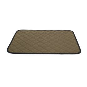 Pet Diaper Pad Reusable Washable Absorbent Non-Slip Waterproof Diaper Diaper Non-Wet; Dog Diaper Pad (Color: Coffee, size: Xxl)