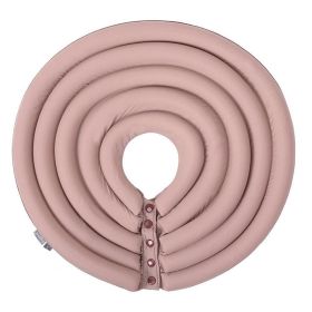 Cat Recovery Collar 8 Colors Pet Neck Cone Adjustable Easy Clean Puppy Kitty Surgery Recovery Collar Anti-bite Cone (Color: Pink, size: S)