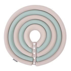Cat Recovery Collar 8 Colors Pet Neck Cone Adjustable Easy Clean Puppy Kitty Surgery Recovery Collar Anti-bite Cone (Color: Beige, size: Xl)