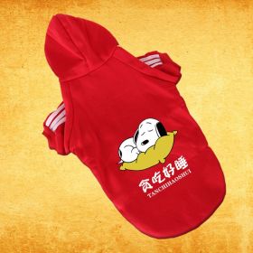 Labrador Large Dog Clothes (Option: Red-2XL)